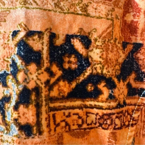 Anthropologie Tapestry Cropped Velvet Moto Jacket Small/Medium - Picture 8 of 15